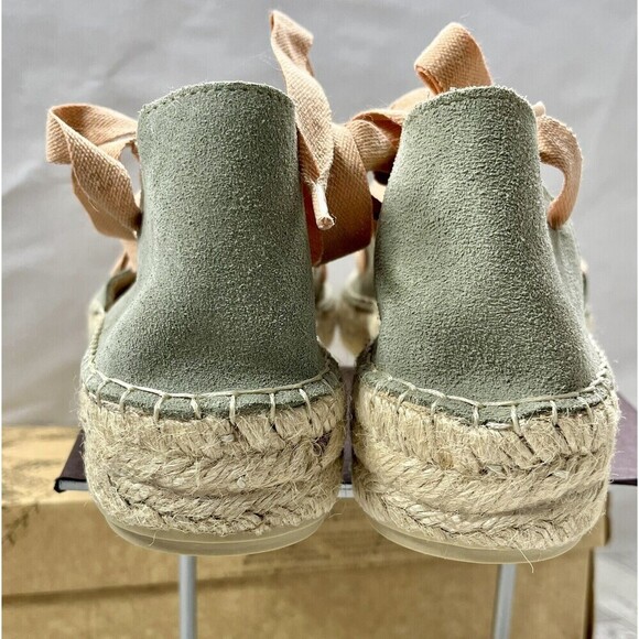 Free People Heat Wave Corset Wrap Ribbons Espadrille 38/7.5 Fairy Grunge - Picture 8 of 14